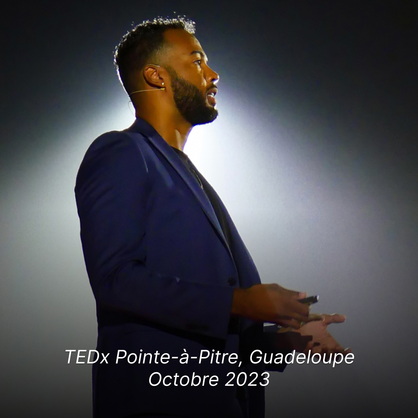 Manuel Sainsily speaking