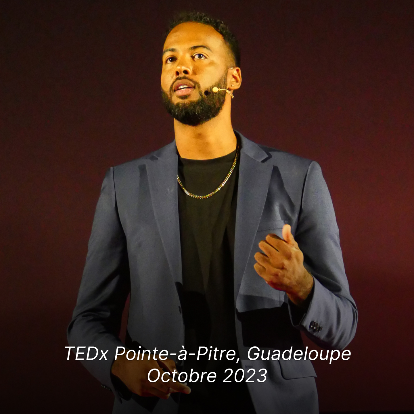 Manuel Sainsily at conference